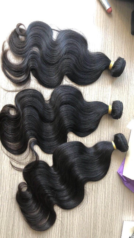 3-bundle deal of body wave 10A virgin hair