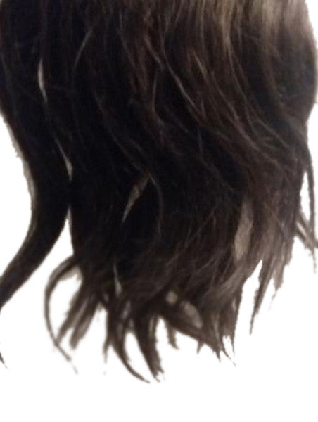 Natural wavy unprocessed North Indian hair hand-tied weft set, alternate photo