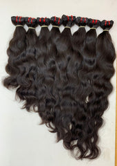 North Indian Grade 2 Natural Wavy BUNDLE DEAL (USA STOCK) - Chandra Hair