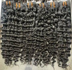 Cheveux bruts cambodgiens bouclés et lâches