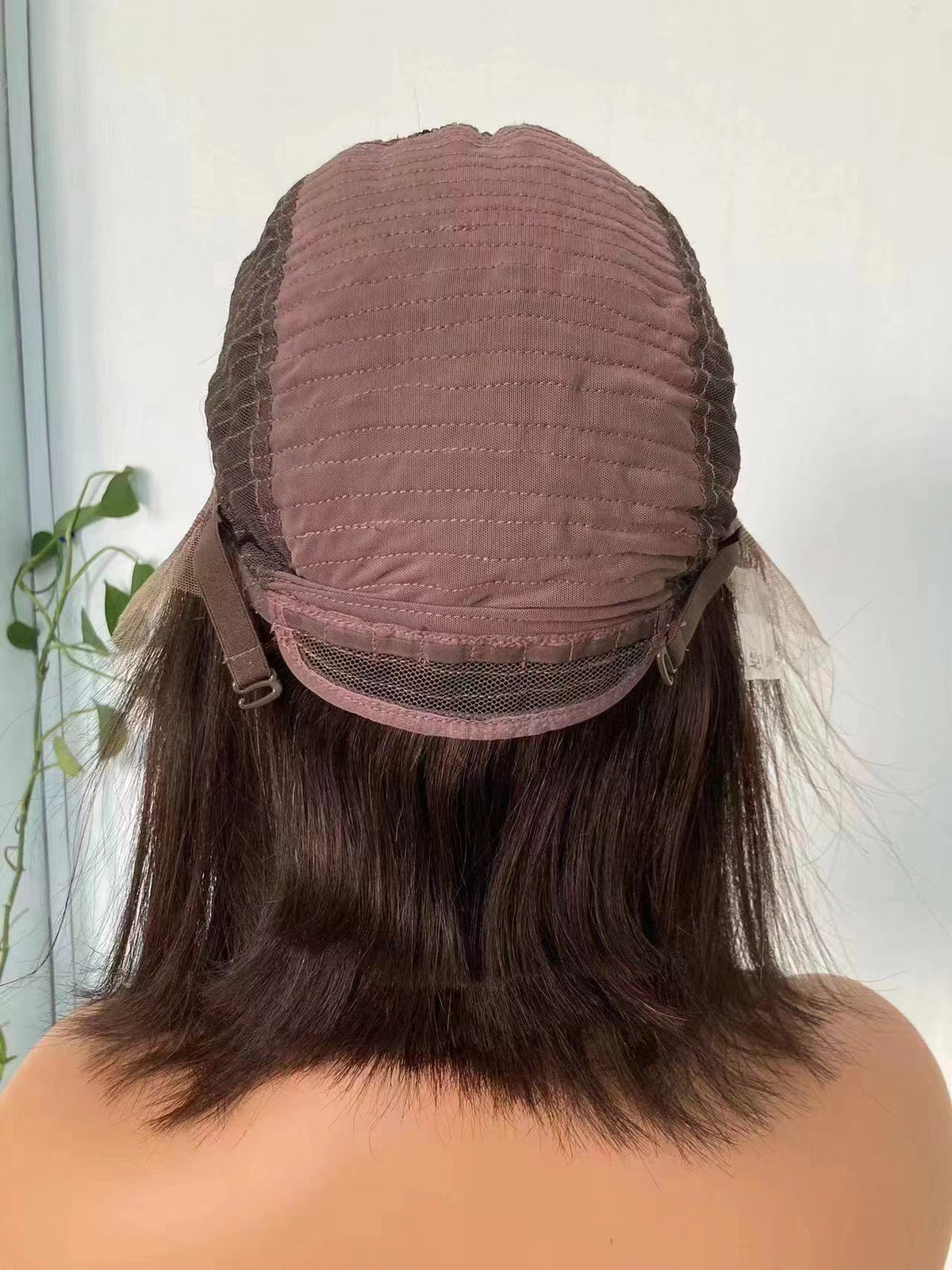 Glueless 13x4 transparent lace bob wig in straight 10A virgin hair, Chandra Hair wig photo, photo 10