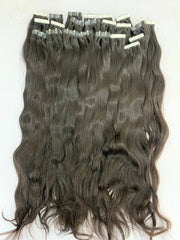 South Indian Raw Hair Natural Wave Tape Hair Extensions (USA STOCK)