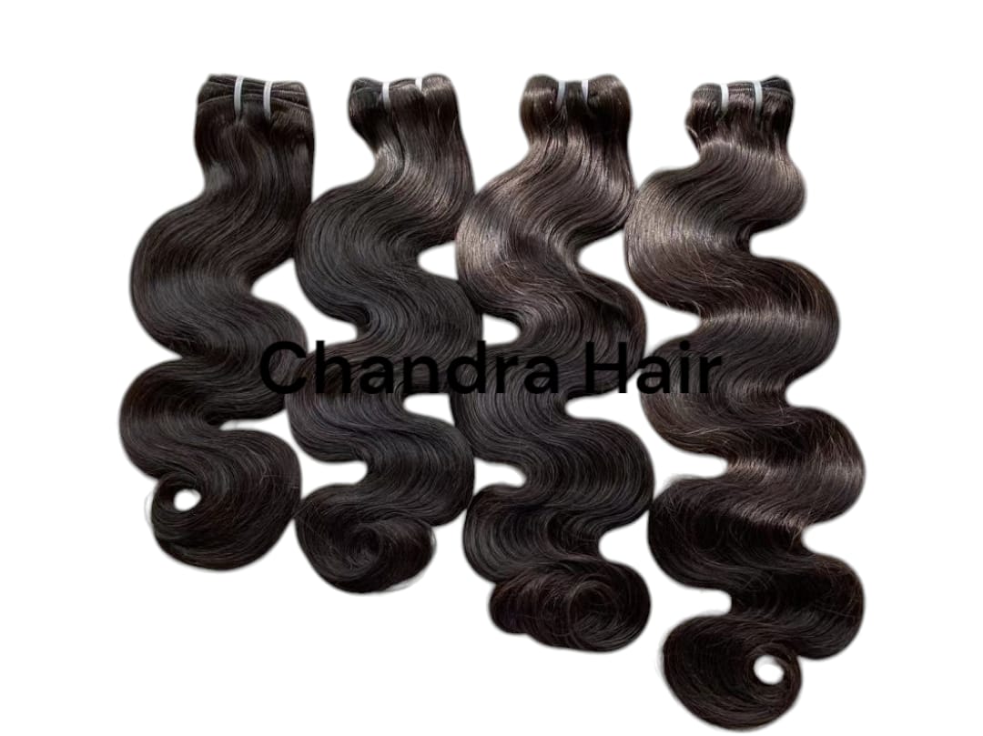 Body wave 10A+ virgin hair flat weft bundles