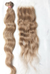 South Indian wavy Blond 613 HD Closures