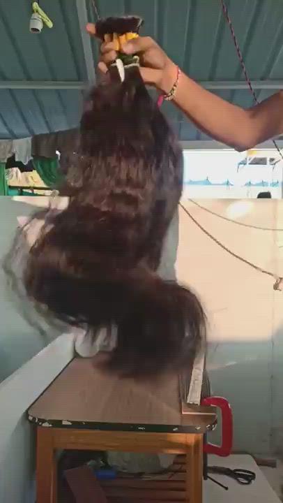 Clip-ins Hair Extensions South Indian Raw Hair