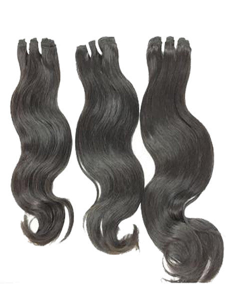 North Indian remy body wave weft bundles