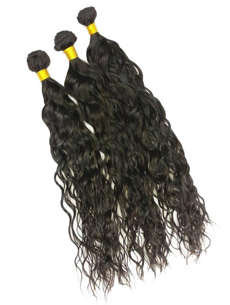 Loose curl 9A virgin hair weft bundles