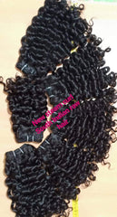 Steamed Curly South Indian Raw Hair - Chandra Hair