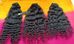 Steamed Curly South Indian Raw Hair - Chandra Hair