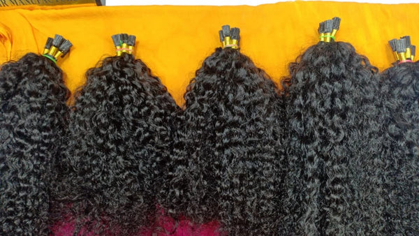 Steamed Curly South Indian Raw Hair - Chandra Hair