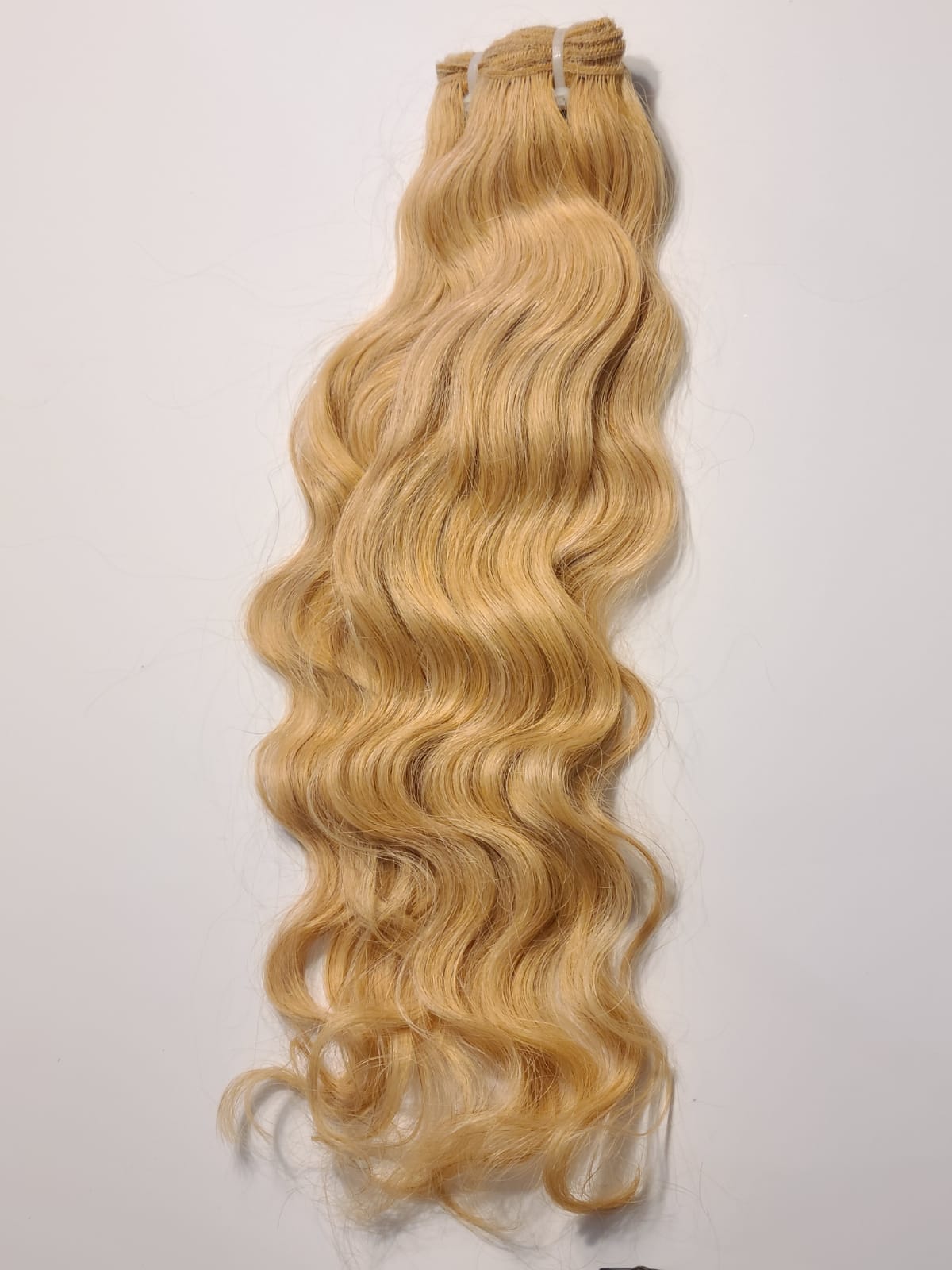 Blonde #613, #27 or #60 raw South Indian weft bundles
