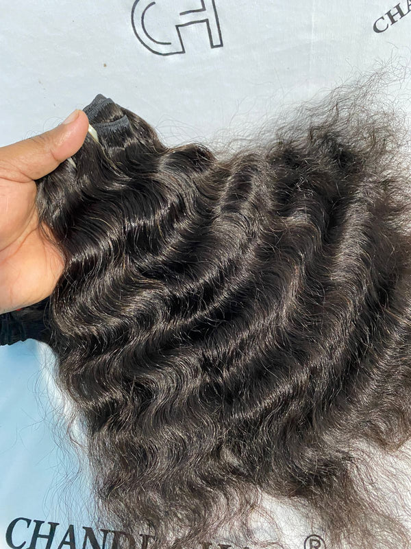 Loose Curly North Indian Raw Hair ***NEW - Chandra Hair