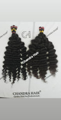 LOOSE CURLY I-TIPS MICROLINKS - North Indian Raw Hair - Chandra Hair