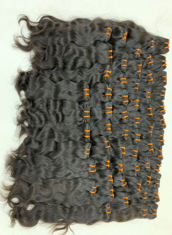 Natural Wavy Cambodian Raw Hair (NEW) - Chandra Hair