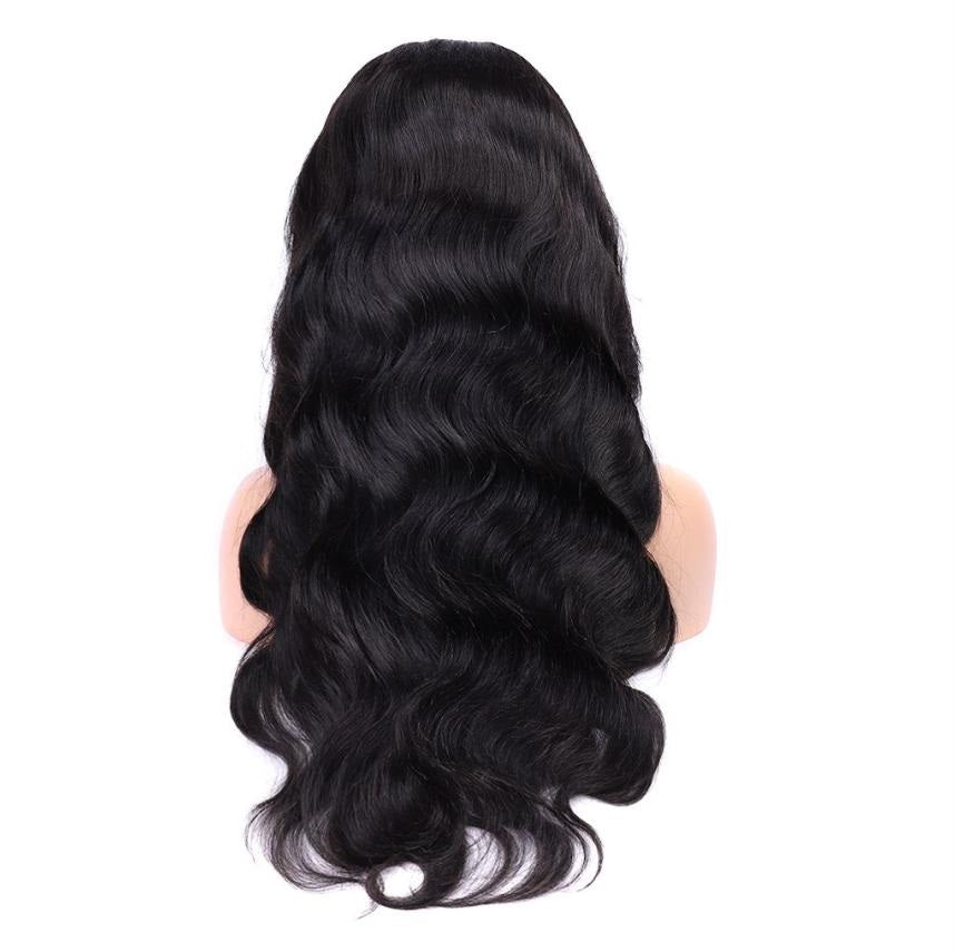 Body wave regular lace full lace wig in 9A virgin hair
