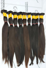 South Indian Raw Hair - Bulk Hair Natural - Chandra Hair
