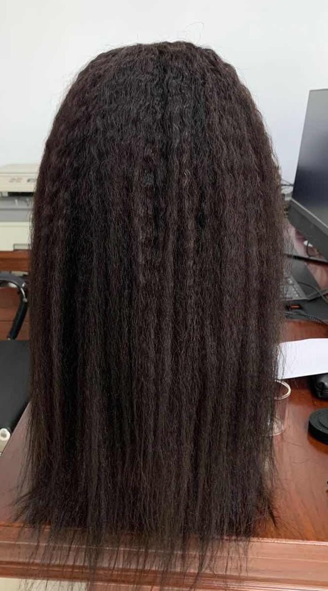 Glueless U part wig in 9A virgin hair, Chandra Hair wig photo