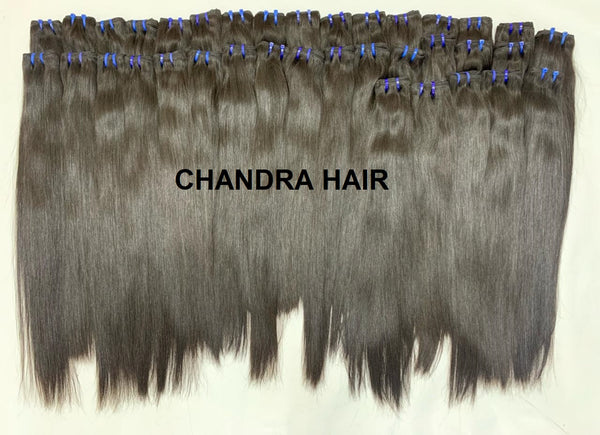 Straight North Indian Raw Hair PREMIUM (NEW) - Chandra Hair