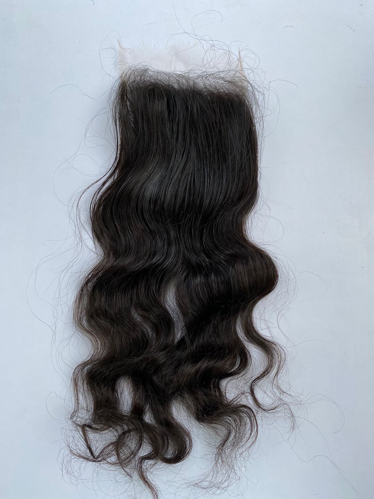HD 5x5 lace closure made with raw South Indian hair, pairs with sew-in bundles