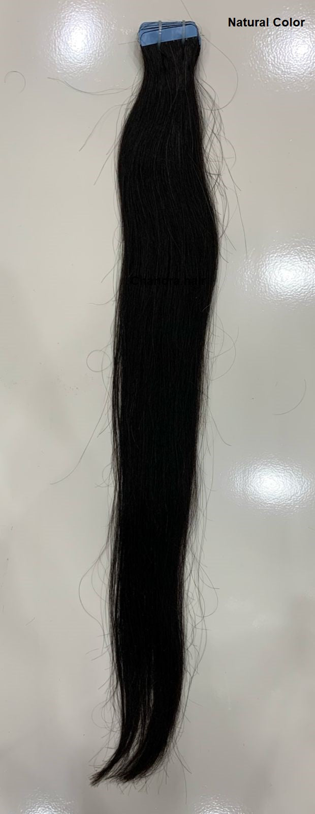 North Indian straight tape-in extensions
