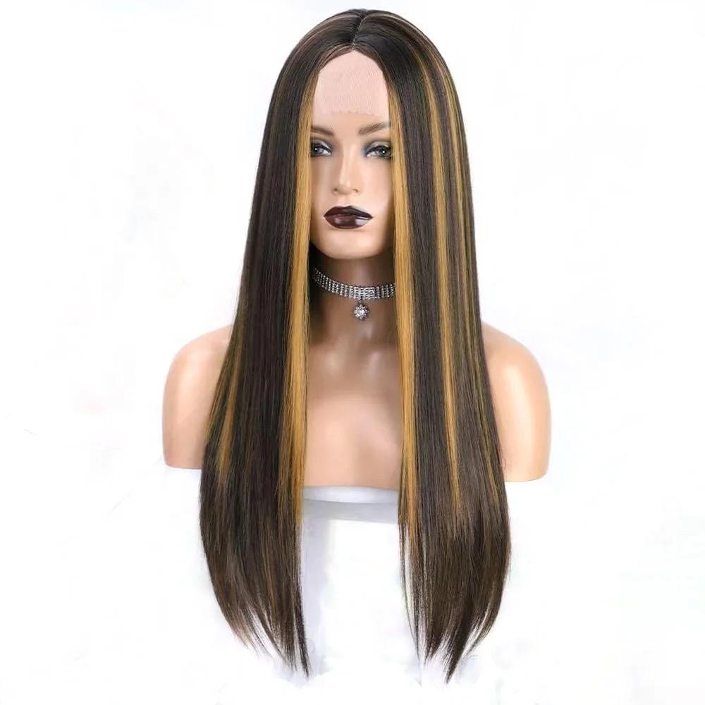Synthetic 13x4 frontal wig