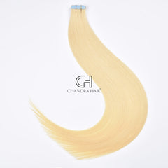 Grade 10A Double Drawn Straight Colored Tape Hair Extensions