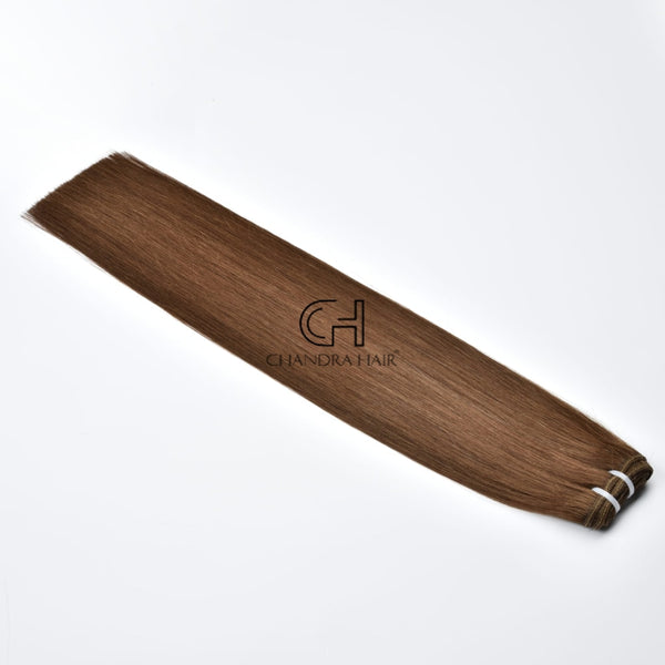 Grade 10A Double Drawn Straight Colored Wefts