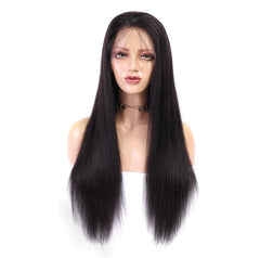 Grade 9A Straight Virgin Hair HD 5x5  Closure Wig Glueless