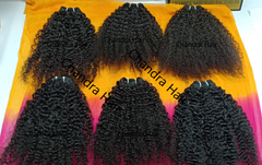 Steamed Curly South Indian Raw Hair - Chandra Hair