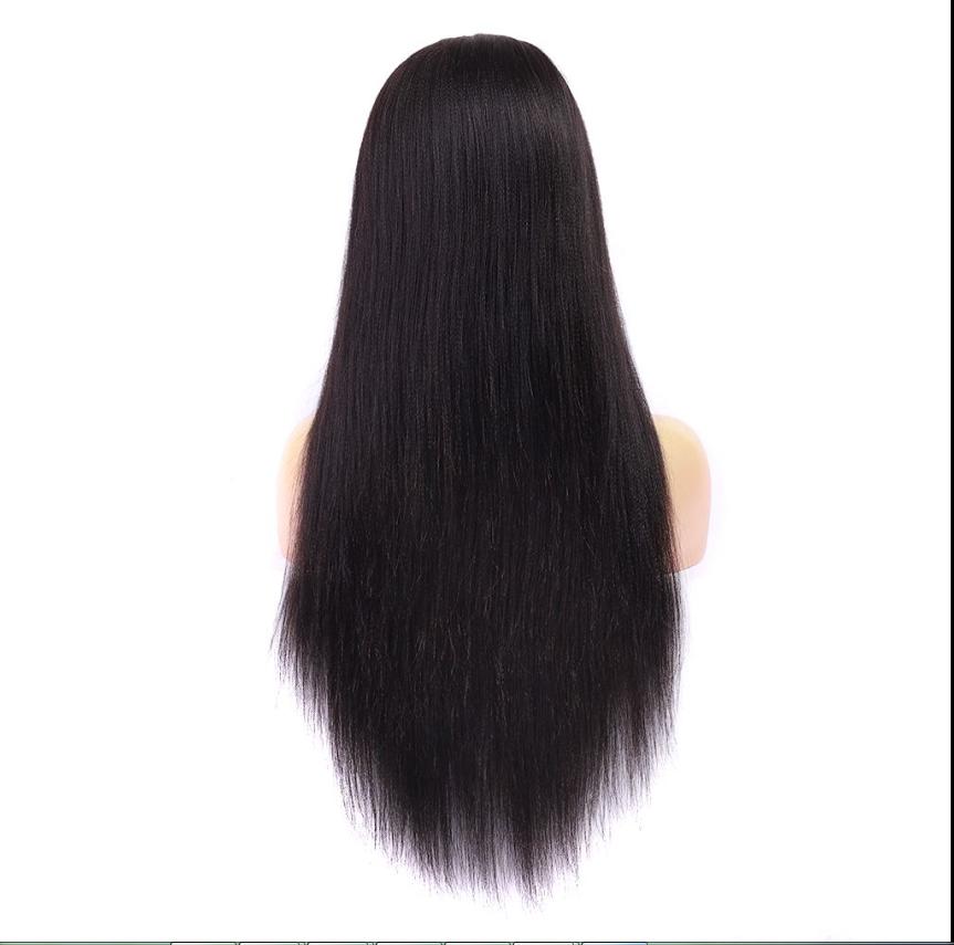 Straight HD 13x6 lace front wig in 9A virgin hair, Chandra Hair wig photo